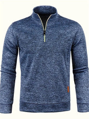 Dann | Zip-Up Pullover Sweatshirt For Men