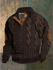 Vintage sweater with buttons (1+1 FREE)