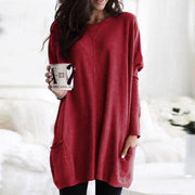 Jade | Long Sweater with Pockets