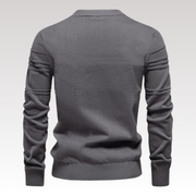 David ™ | Stylish Textured Crew Neck Sweater For Men