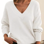 Isabella | V-Neck Cashmere Sweater