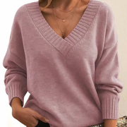 Isabella | V-Neck Cashmere Sweater