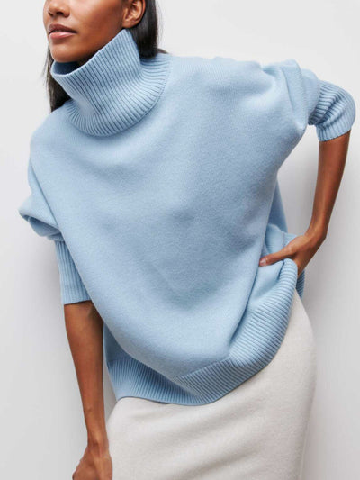 Amelia - Oversized Turtleneck Sweater