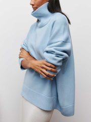 Amelia - Oversized Turtleneck Sweater