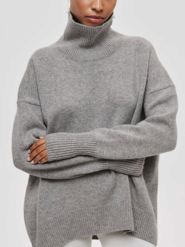 Amelia - Oversized Turtleneck Sweater