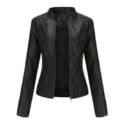 Milena™ - Elegant Leather Jacket