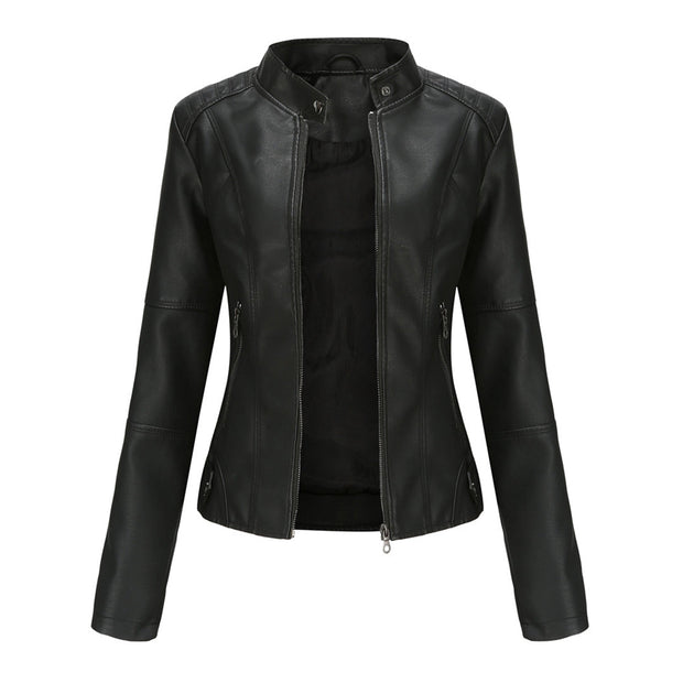 Milena™ - Elegant Leather Jacket