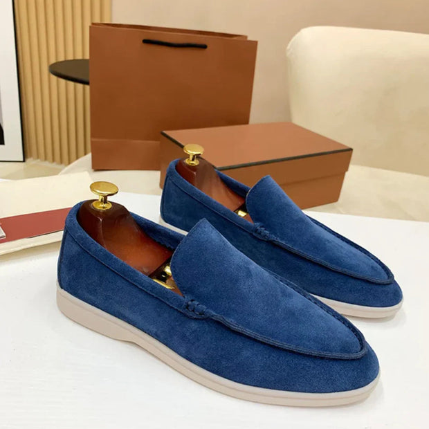 Harrington | Sleek Suede Loafers For Men
