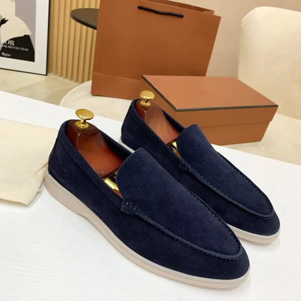 Harrington | Sleek Suede Loafers For Men