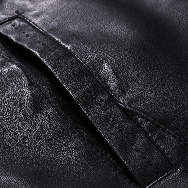 Magnus ™ | Sleek Leather Biker Jacket For Men