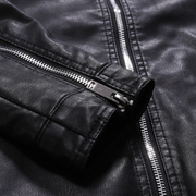 Magnus ™ | Sleek Leather Biker Jacket For Men