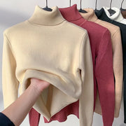 SILVY | Turtleneck Sweater Fleece Lined