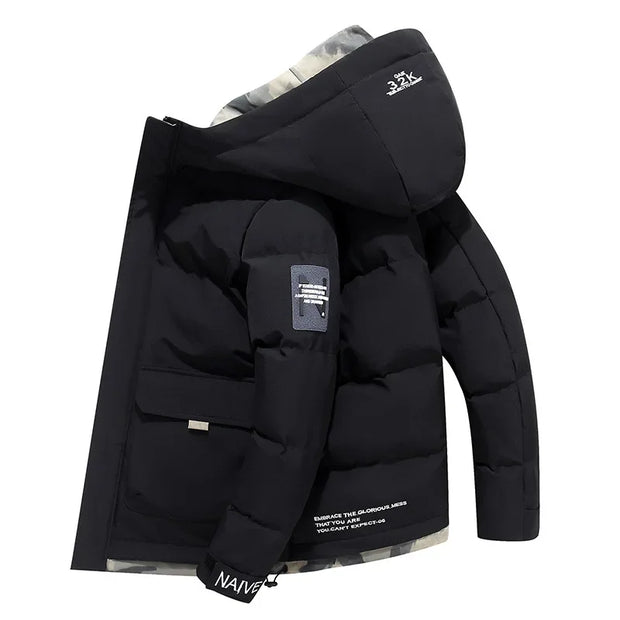 Jayden | Warm Puffer Parka Jacket For Men