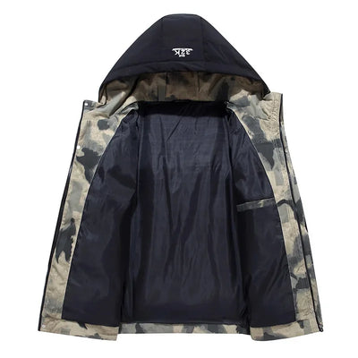 Jayden | Warm Puffer Parka Jacket For Men