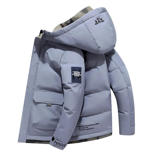 Jayden | Warm Puffer Parka Jacket For Men