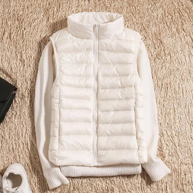 Stella Marie Bodywarmer | Ultralight down jacket for women
