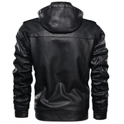Louie ™ | Stylish Leather Hoodie Jacket For Men