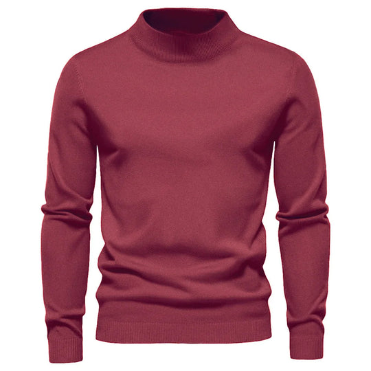 Cooper | Classic Mock Neck Sweater For Men