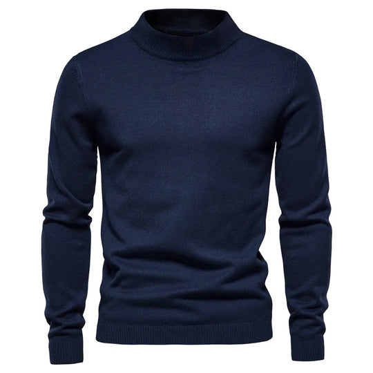 Cooper | Classic Mock Neck Sweater For Men