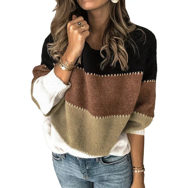 Greta - Colourful Knit Sweater