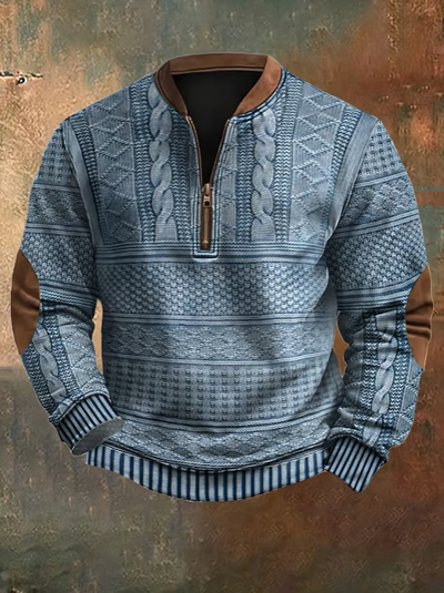 Vintage sweatshirt with zip (2+1 FREE)