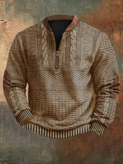 Vintage sweatshirt with zip (2+1 FREE)