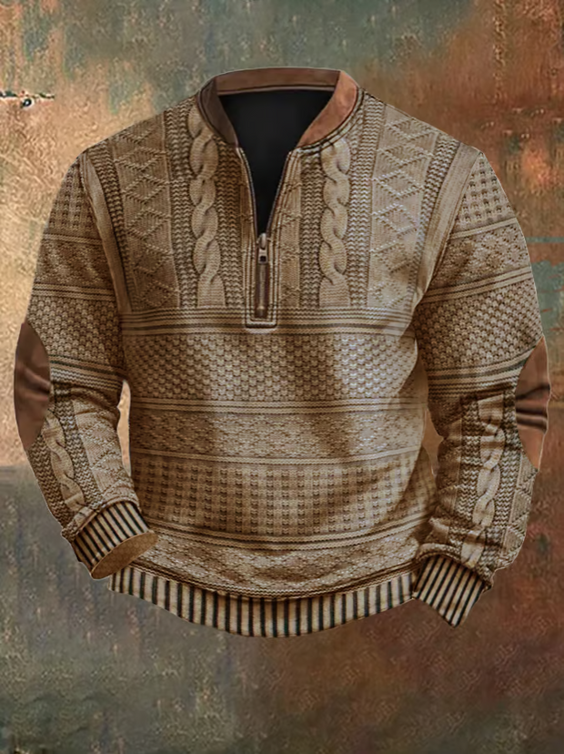 Vintage sweatshirt with zip (2+1 FREE)