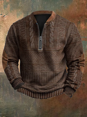 Vintage sweatshirt with zip (2+1 FREE)