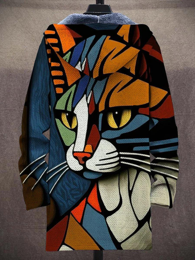 Freya - Colourful Fleece-Lined Jacket