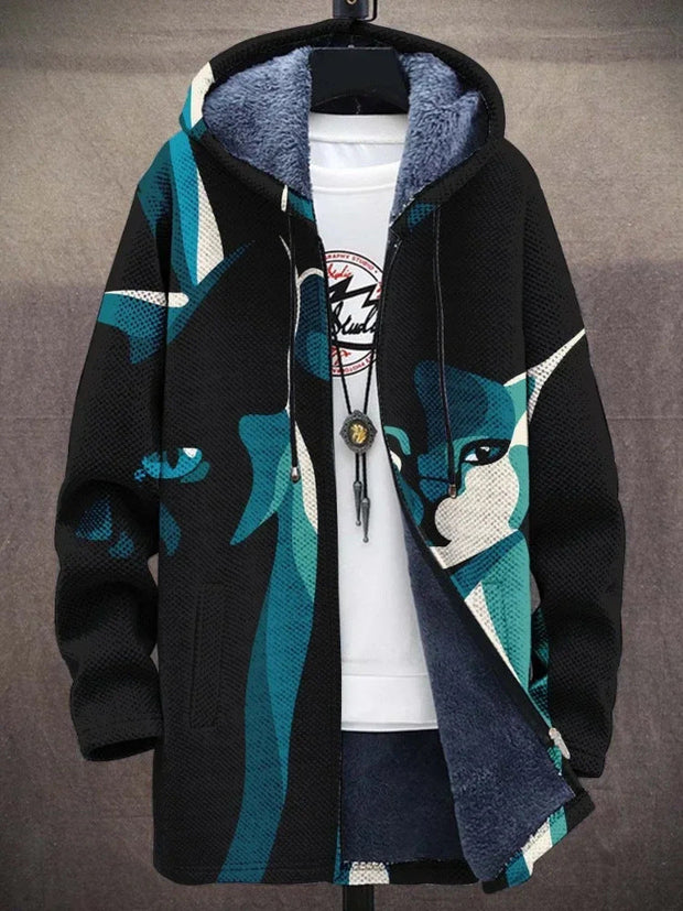 Freya - Colourful Fleece-Lined Jacket
