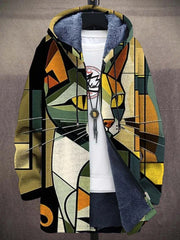 Freya - Colourful Fleece-Lined Jacket