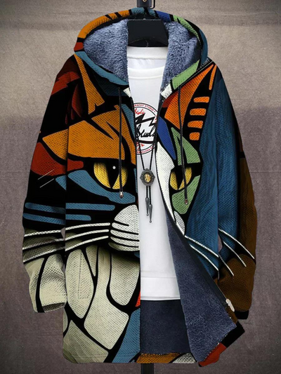 Freya - Colourful Fleece-Lined Jacket