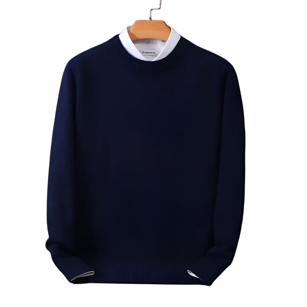 Lindegaard™ | Elegant Classic Crewneck Sweater For Men