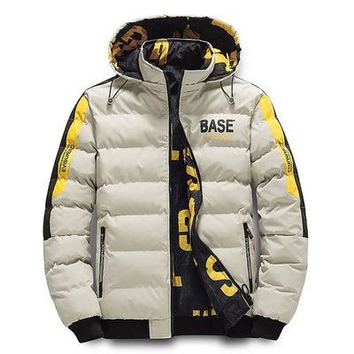 Mitchell | Warm Padded Hooded Jacket For Men