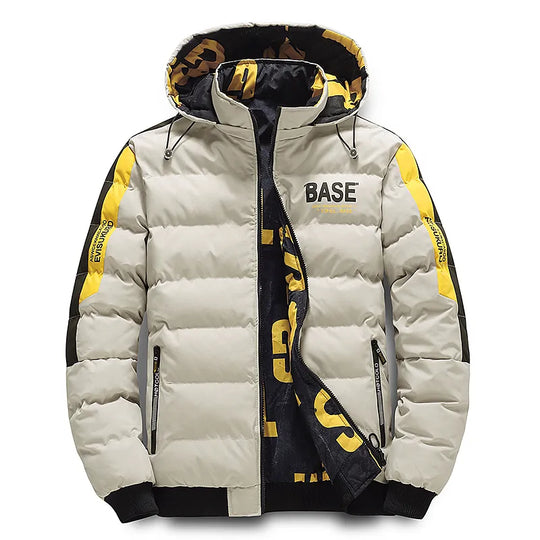 Mitchell | Warm Padded Hooded Jacket For Men