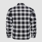 Elliot | Stylish Plaid Flannel Shirt Jacket For Men