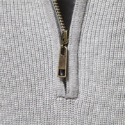 Ryan | Stylish Zip-Up Ribbed Sweater For Men