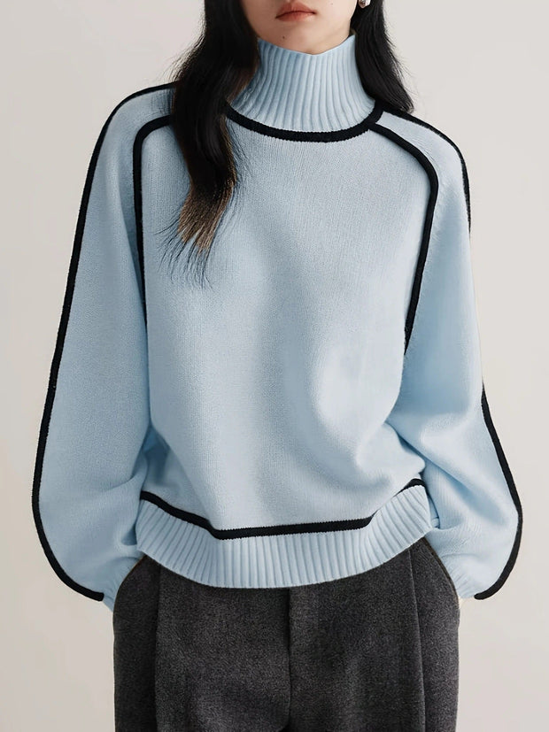 Claire™ - Elegant Turtleneck Sweater