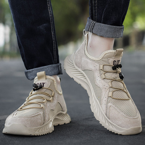 Philip | Stylish Mesh Sports Sneakers For Men