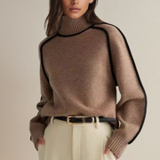 Claire™ - Elegant Turtleneck Sweater