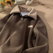 Julius ™ | Half-Zip Sweater with Fleece Collar For Men