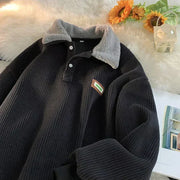 Julius ™ | Half-Zip Sweater with Fleece Collar For Men