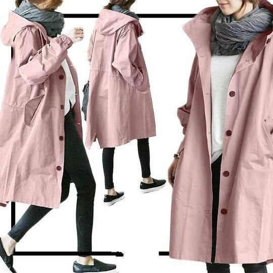 Mandy™ – Elegant and Water-Repellent Trench Coat
