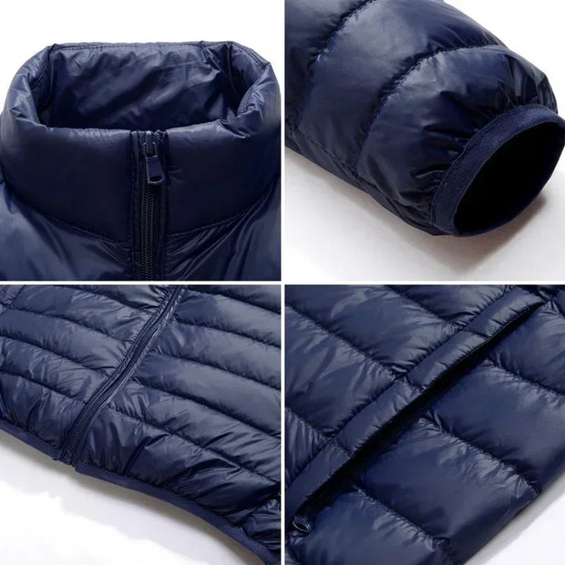 Grey | Stylish Puffer Jacket For Men