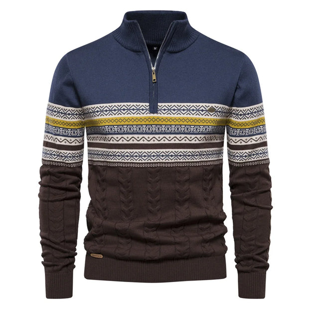 Henning ™ | Stylish Zip-Up Winter Sweater For Men