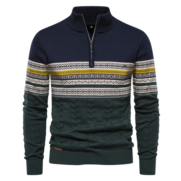 Henning ™ | Stylish Zip-Up Winter Sweater For Men
