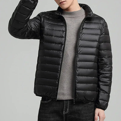 Grey | Stylish Puffer Jacket For Men