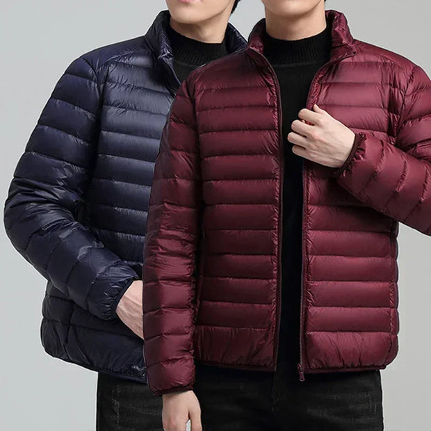 Grey | Stylish Puffer Jacket For Men