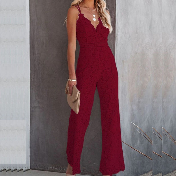 LUCY | Elegant Lace Jumpsuit