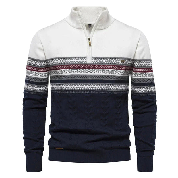 Henning ™ | Stylish Zip-Up Winter Sweater For Men